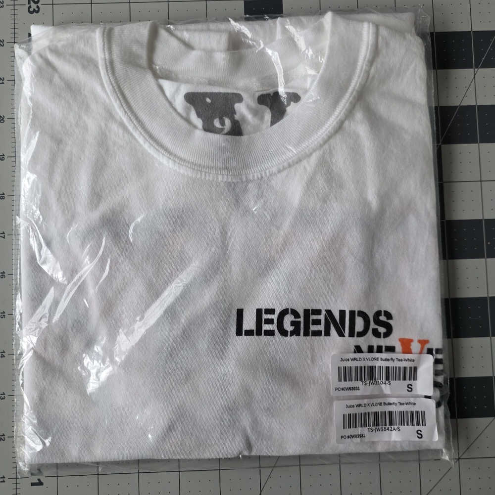 Vlone X JUICE WRLD Butterfly Tee